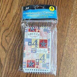 Jot Spiral Notebooks - Patriotic Design